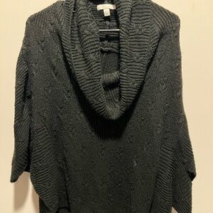 Cozy Black Cowl Neck Sweater